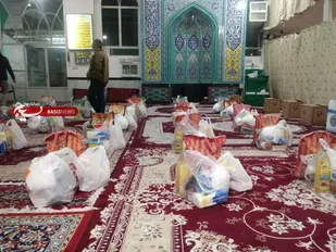 توزیع ۳۶۰ سبد غذایی به همت اداره اوقاف شاهرود