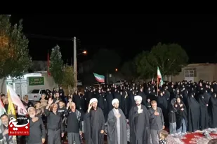 شام غریبان رهبر شهید در قرارهای شبانه روستای قباق&zwnj;تپه کبودراهنگ