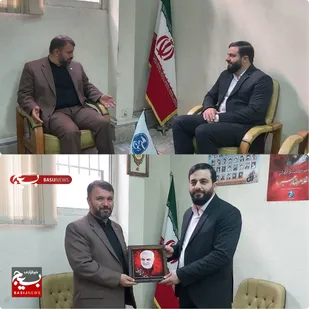دیدار مسئول سازمان بسیج کارگران و کارخانجات سپاه کربلا با مسئول بسیج رسانه مازندران