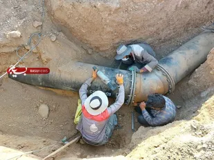 عملیات فاز دوم پروژه آبرسانی مناطق جاده دزفول به شوشتر آغاز شد