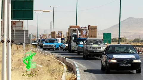ارسال 65  بسته جهیزیه برای زوجین جوان در شهرستان شازند