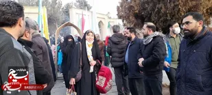 اعزام دانش آموزان دختر شاهرودی به راهیان نور + عکس و فیلم