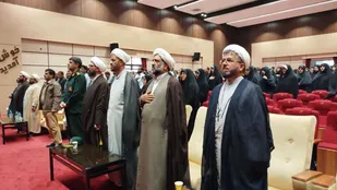 برگزاری مراسم هفته عقیدتی سیاسی در نجف آباد