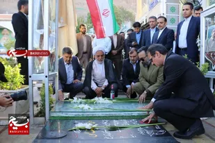 ادای احترام مقامات عالی قضایی کشور به مقام شامخ شهدای کرمان&nbsp;