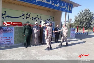 برگزاری صبحگاه مشترک در اسدآباد