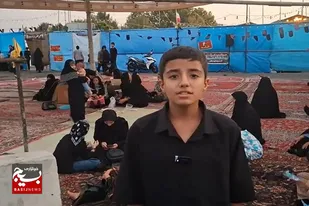 موکب دانش&zwnj;آموزان بسیجی حوزه شهید نیاورد ملایر؛ جهاد عاشقان کوچک حسینی&nbsp;