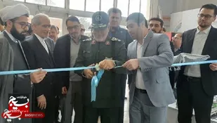 افتتاح نمایشگاه دستاوردها و توانمندی های قرارگاه سازندگی خاتم الانبیا در دانشگاه تبریز