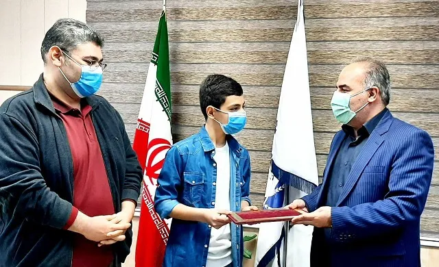تقدیر از برگزیده فعال مسابقات دهه فجر بخش قلعه نو