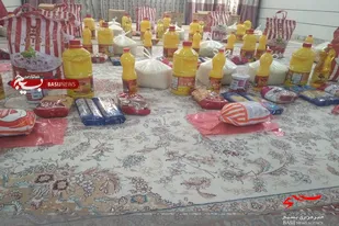 40 بسته معیشتی در روستا مومن آباد در سرخه توزیع شد