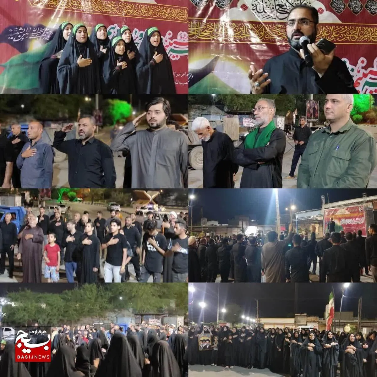 حمیدیه در شب ۱۲۳؛ اجتماع مردمی با رنگ و بوی فرهنگ عاشورا