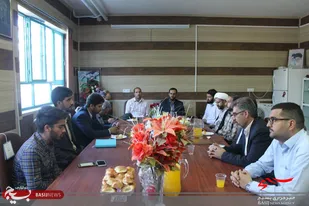 آئین تکریم و معارفه فرمانده حوزه دانشجویی شهید &laquo;امیدی&raquo; نهاوند