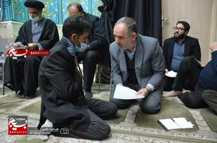 دیدار مردمی فرماندار و مسئولان ادارات ری با اهالی محله استخر