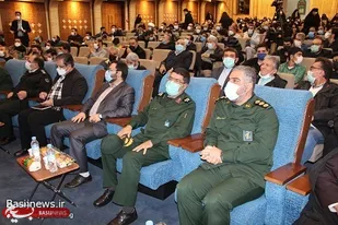 آیین تجلیل از دست اندرکاران طرح شهید سلیمانی و پیشکسوتان بسیجی منطقه هفت تهران