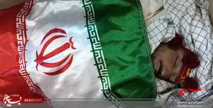مراسم وداع با پیکر شهید مهدی زاهدلویی