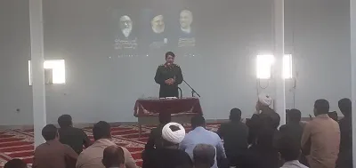 برگزاری مراسم   شهادت   رئیس جمهور و هئیت همراه ایشان در سپاه ناحیه رودان