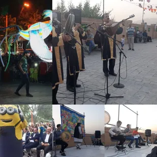 اجرای برنامه&zwnj;های هنری، در قالب شادیانه هنری عید تا عید توسط هنرمندان بسیجی انجمن نمایش نظر آباد
