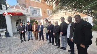 بازدید مسئولان سپاه و استاندار از مراحل ساخت فیلم شهید طیب در تهران