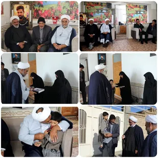 ابلاغ سلام فرمانده نیروی دریایی سپاه به خانواده شهید محمد مولوی