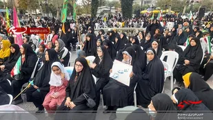 حضور پرشور بانوان در همایش امت رسول الله (ص) بهشهر