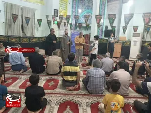 تقدیر از نفرات برتر صالحین حوزه شهید بقایی سپاه شوش