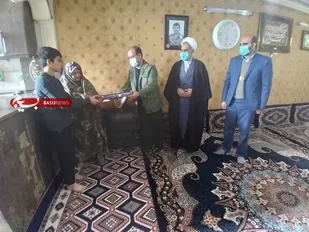 دیدار مسئولان سپاه سیدالشهدا(ع) با خانواده شهید ابراهیمی