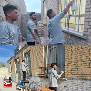 دانشجویان دانشگاه فرهنگیان بهبهان صف اول خدمت رسانی
