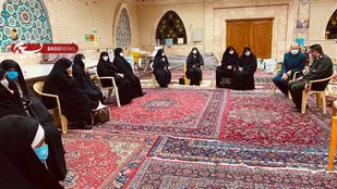 دیدار با بسیجیان حوزه ۱۷۲ به مناسبت روز قشر بسیج جامعه زنان