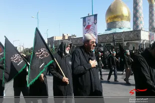 سوگواری مردم دارالمومنین همدان در سومین روز شهادت امام حسین&zwnj;(ع)