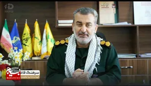پیام تسلیت فرمانده ناحیه مقاومت بسیج باغملک در پی شهادت مامور نیروی انتظامی شهید اصغر خلیلی مهر در شهرستان ایذه