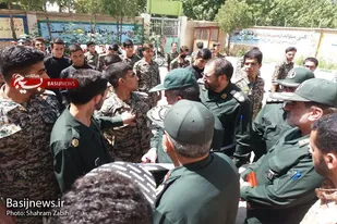 بازدید سردار مرادی از گردان شهید &laquo;رسول حیدری&raquo; ملایر