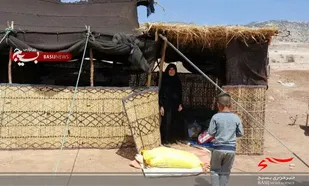خدمات رسانی به منطقه صعب العبور بلوطستان از توابع شهرستان ملکشاهی