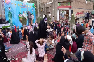 برگزاری جشن غدیر توسط پایگاه&zwnj;های حوزه شهیده سمیه همدان