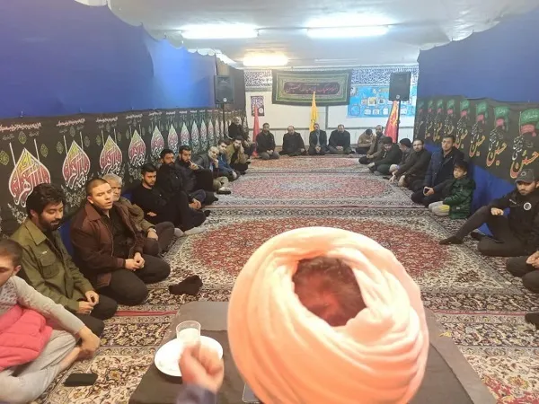 برپایی خیمه عزای فاطمی در گران105امام حسین(علیه السلام)