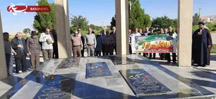 عطر افشانی مزار شهدای گمنام شهرستان قوچان وتجلیل از آزادگان این شهرستان