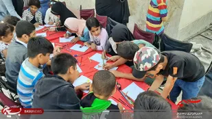 گزارش تصویری از رزمایش جهاد "امیدآفرینی" در "مسکن مهر" نظرآباد