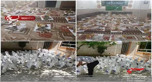 کاروان شادی و رزمایش مومنانه در باباحیدر