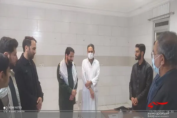 ویزیت رایگان مردم جوادیه توسط سپاه محمد رسول الله (ص) به مناسبت هفته بسیج / توزیع داروی رایگان به مردم نیازمند شدید دارویی