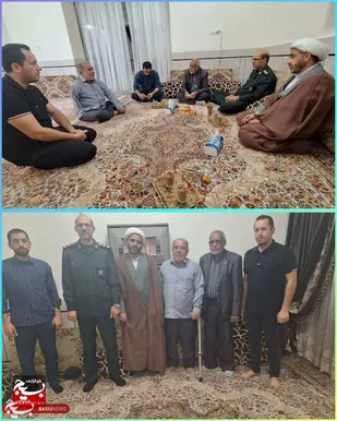 دیدار با جانبازان دفاع مقدس در شوش