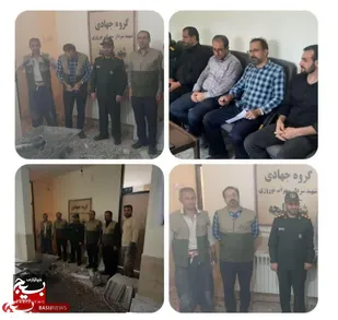 بازدید از اقدامات گروه جهادی شهید نوروزی در چلیچه