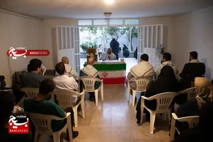 مراسم افتخار کوچه و آبروی محله، در بیت شهید مهدی نقدی کرج برگزار شد