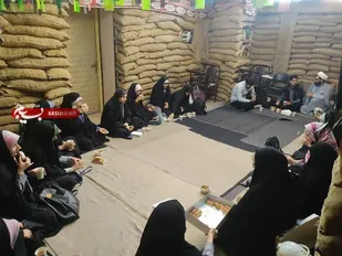 تجدید میثاق دانشجویان خادم شهدا استان تهران با شهدا و شهید آرمان علی وردی