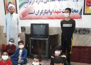 برگزاری حلقه صالحین پایگاه مقاومت بسیج مقداد