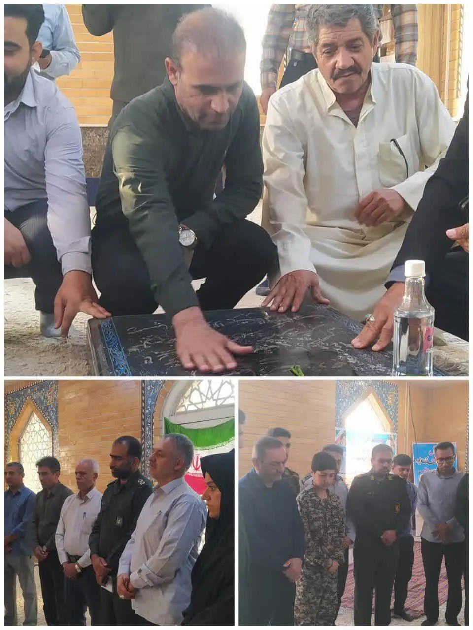 مراسم غبارروبی گلزار شهدای شهرستان رامشیر با حضور مسئولان برگزار شد