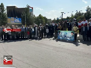 راهپیمایی در محکومیت رژیم صهیونیستی در چناران+عکس