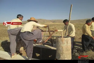 حضور جهادگران بسیجی در روستای مهدی&zwnj;آباد و دهلق ملایر