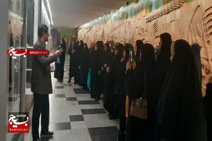 بازدید بسیجیان حوزه مقاومت بسیج حضرت فاطمه الزهراء (س) بهار از باغ موزه دفاع مقدس
