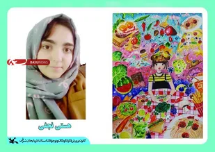 موفقیت کودک اهری در مسابقه بین&zwnj;المللی نقاشی
