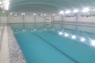 آبگیری استخر شهید سلیمانی اسدآباد