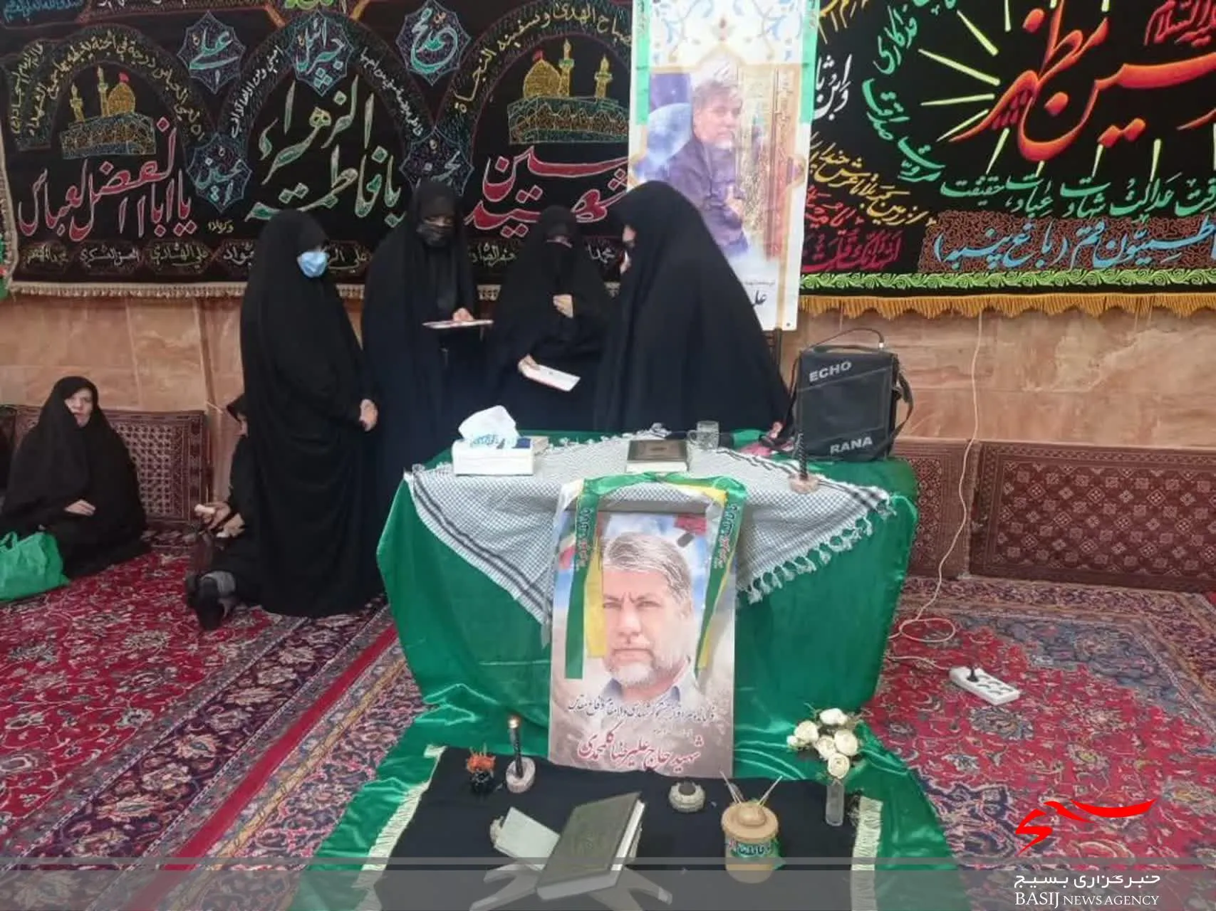 برگزاری مراسم یادبود شهید سردار علیرضا گل محمدی در قم