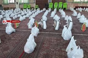 توزیع ۲۹۰ بسته یلدایی به همت حوزه شهید صوفی همدان
